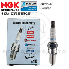 KIT 10X CANDELE NGK CR8EKB APRILIA SR MAX 125 2011 >