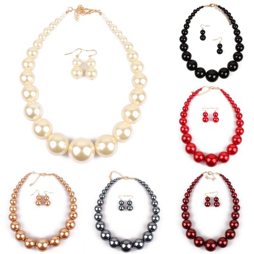 Collana girocollo donna set - collana,