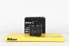 Nikon Z 40mm f2  + 2 ANNI DI GARANZIA  - 2 YEARS WARRANTY