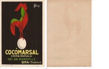 STORIA POSTALE ETICHETTE LIQUORI BIANCHI COCOMARSAL FP