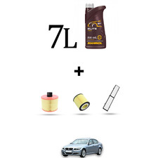 HOFFCAR Kit tagliando 4 FILTRI