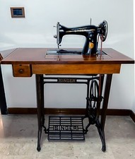 Macchina Per Cucire Singer In Ghisa Inizio '900, Usata e Funzionante al 100%