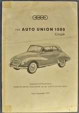 1958 DKW 3=6 Auto Union 1000