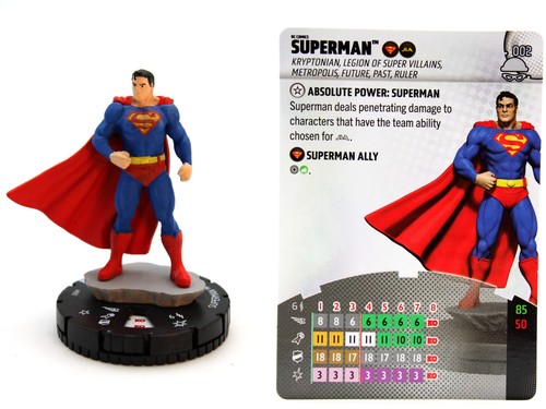 Heroclix 002 superman - -,