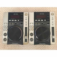 Pioneer CDJ-200 Giradischi Digitali per DJ Set CD MP3 Funzionante Testato!