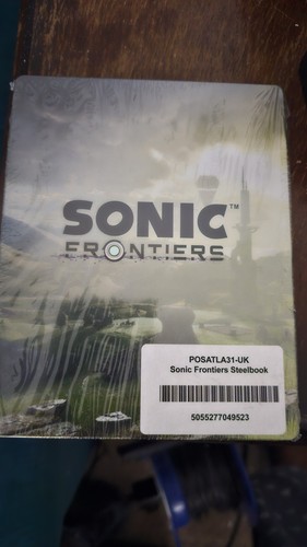 Sonic frontiers steelbook no - frontiers, (no