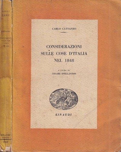 Considerazioni sulle cose