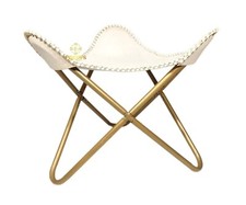 Pouf indiano fatto a mano in