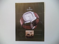 advertising Pubblicità 2002 OROLOGIO ZODIAC WATCH