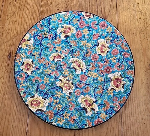 Grand plat rond cm émaux - plat, 31,5