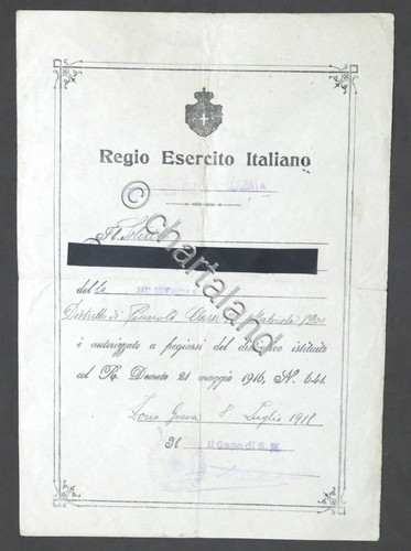 Wwi attestato autorizzazione - attestato,