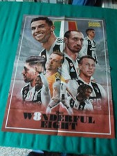 POSTER  MANIFESTO -  JUVENTUS - THE W8NDERFUL EIGHT - CRISTIANO RONALDO