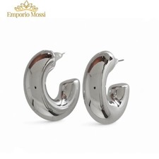 Orecchini a cerchio color Argento