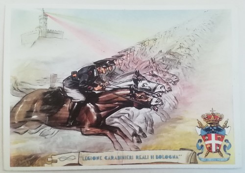 Cartolina carabinieri reali - carabinieri,