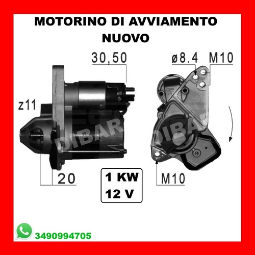 Motorino avviamento nuovo - motorino,