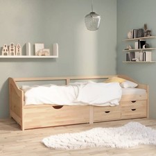 vidaXL Divano Letto 3 Posti