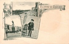 Z875 cartolina ricordo - ricordo, di