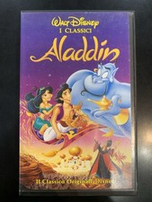 VIDEOCASSETTA VHS WALT DISNEY VG ALADDIN