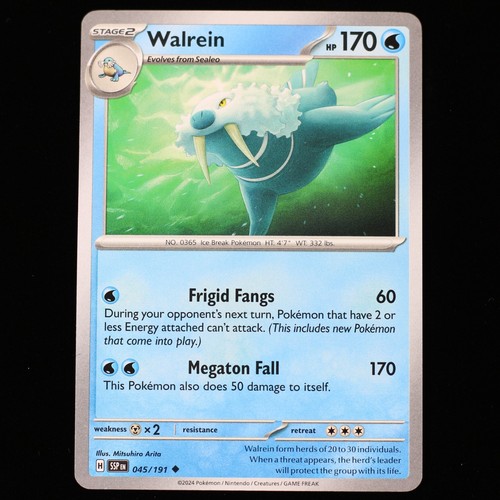 Pokémon tcg walrein 045 - tcg,