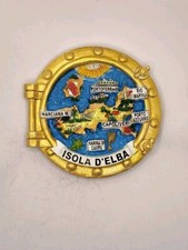 MAGNETE CALAMITA RESINA FRIGO  SOUVENIR FRIDGE MAGNET ISOLA D ELBA TOSCANA