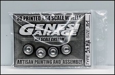 Ruote Custom 1:64 Hot Wheels, Matchbox, Majorette ecc. Modello: TOLLA