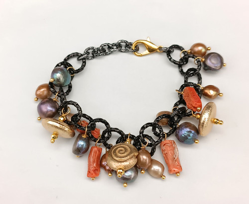 Bracciale donna catena - , charms