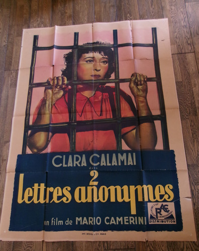 Affiche 2 lettres - -,