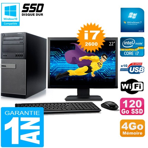 Tour dell 7010 ecran - dell,