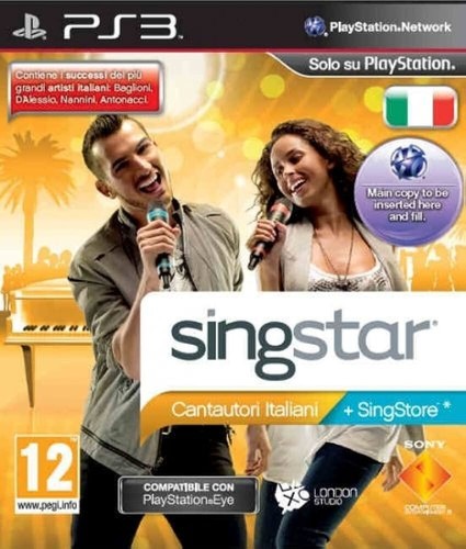 Singstar cantautori italiani - singstar,