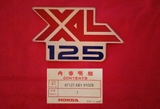 HONDA DECALCOMANIA FREGIO