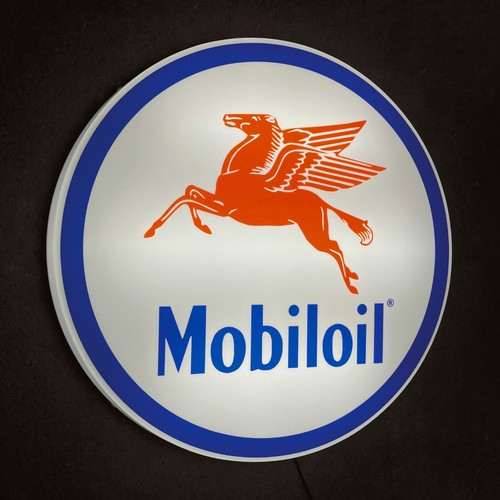 Mobiloil led illuminated light - mobiloil,