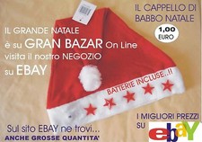 CAPPELLO BABBO NATALE Luminoso