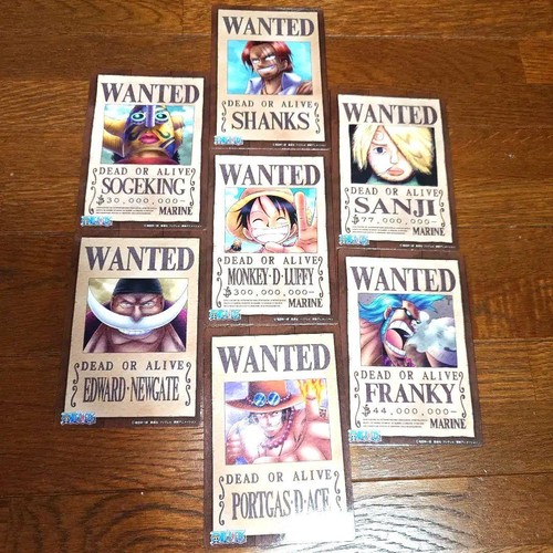 One piece wanted poster - piece,