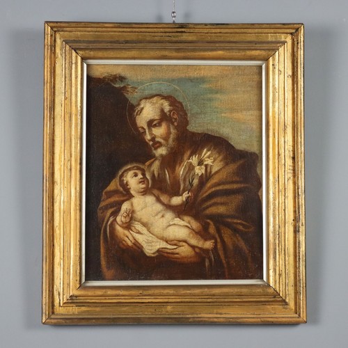 Dipinto antico san - antico, giuseppe