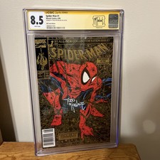 Spiderman gold upc cgc - 8,5,