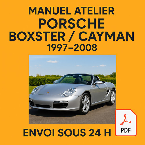 Manuel atelier porsche boxster - atelier,
