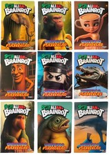 10 pz Maxi Quaderno Italian Brainrot A4 - 30 fogli - 120 pg - Rig. A B C Q 10mm