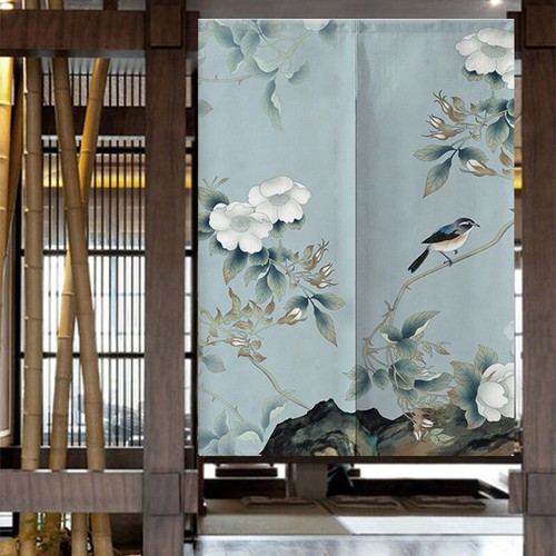Tenda cinese fiori uccellino