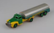 RARITA' LEGO (918-2) Chevrolet semi trailer BP tank truck argento-verde-giallo