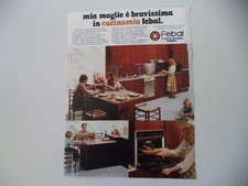 advertising Pubblicità 1978 CUCINE FEBAL