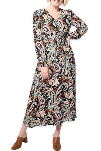 Abito paisley rustico belle - abito,