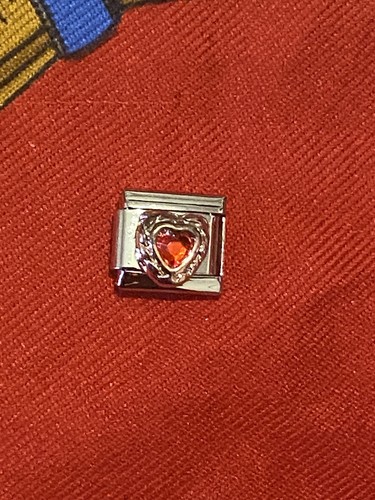 Nuovo charm cuore multicolore - charm,
