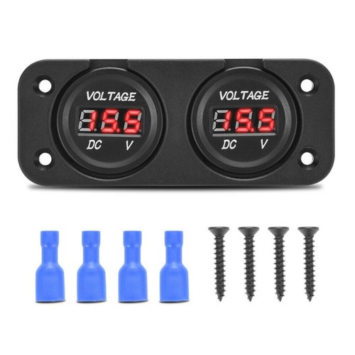 Voltmetro digitale led - , doppia