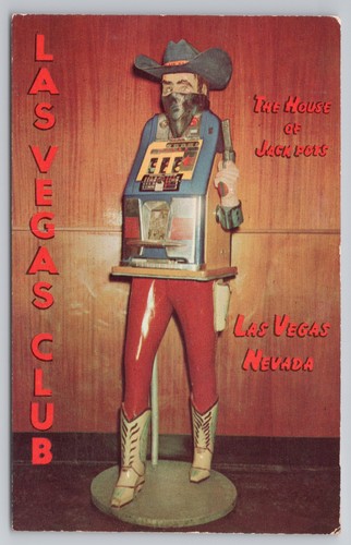 Cartolina slot machine cowboy - cartolina,