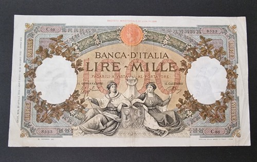 Mille 1000 lire repubbliche - 1000,
