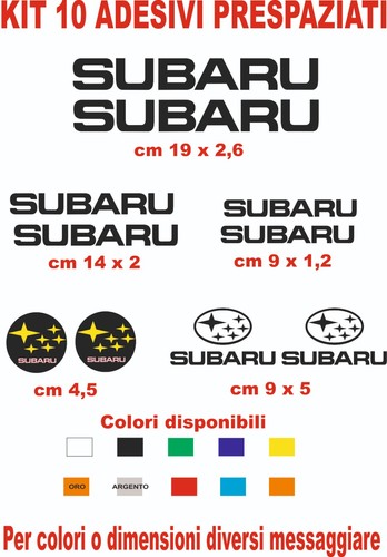Adesivi subaru stickers - stickers, in