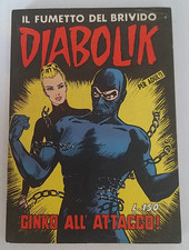 **DIABOLIK NUMERO 16 (I) PRIMA SERIE INGOGLIA**  10 APRILE 1964 EDICOLA !!!