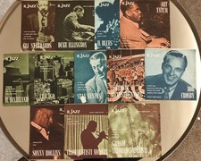 12 DISCHI JAZZ 45 GIRI VINILE