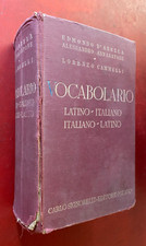 VOCABOLARIO LATINO-ITALIANO /