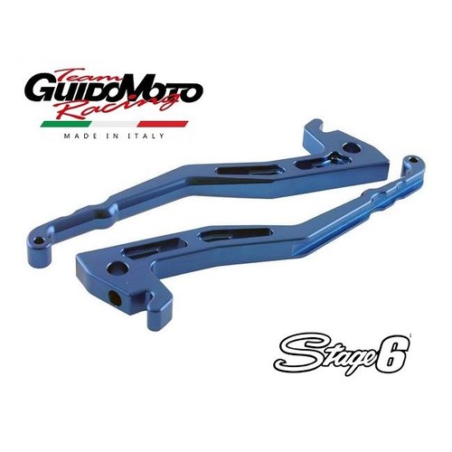 Coppia leve freno cnc blu - leve,